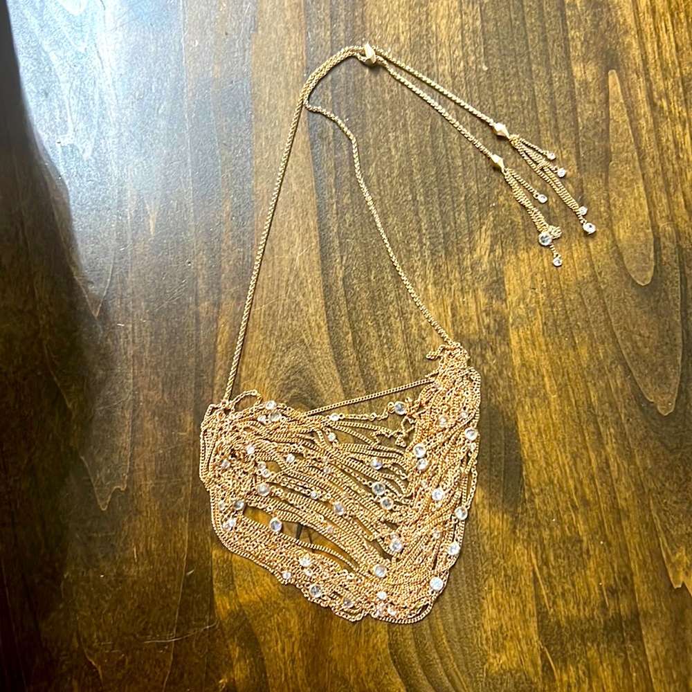 Kendra Scott rose gold necklace